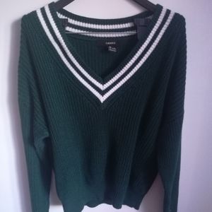 Forever 21 green sweater